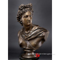 Bronze Davide head statue